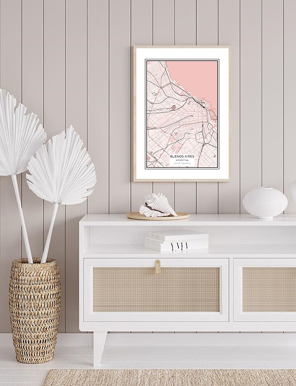 Rio de Janeiro Map Print