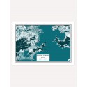 Affiches City Map de Rio de Janeiro