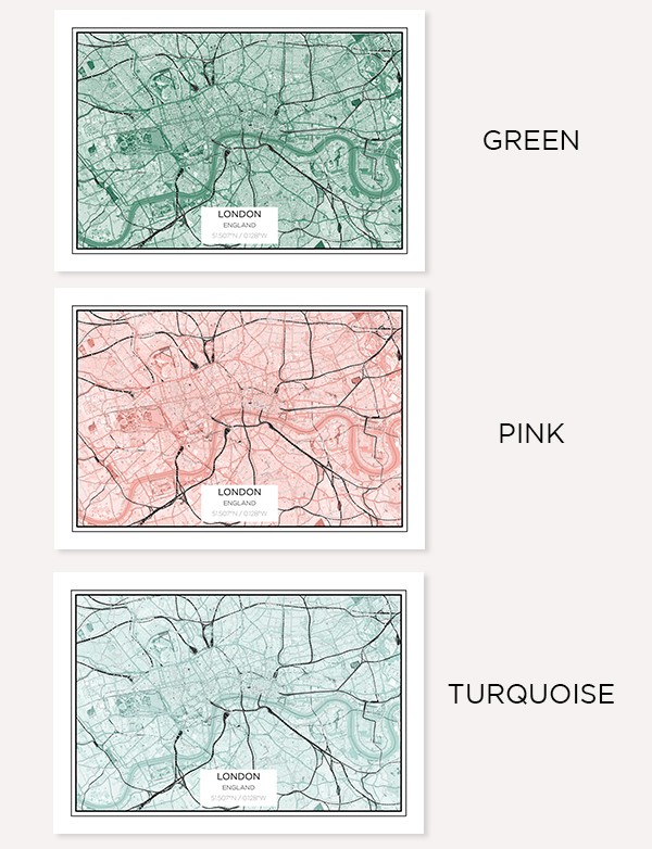 Rio de Janeiro Map Print