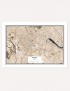 Rome City Map Poster