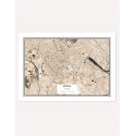 Rome City Map Poster