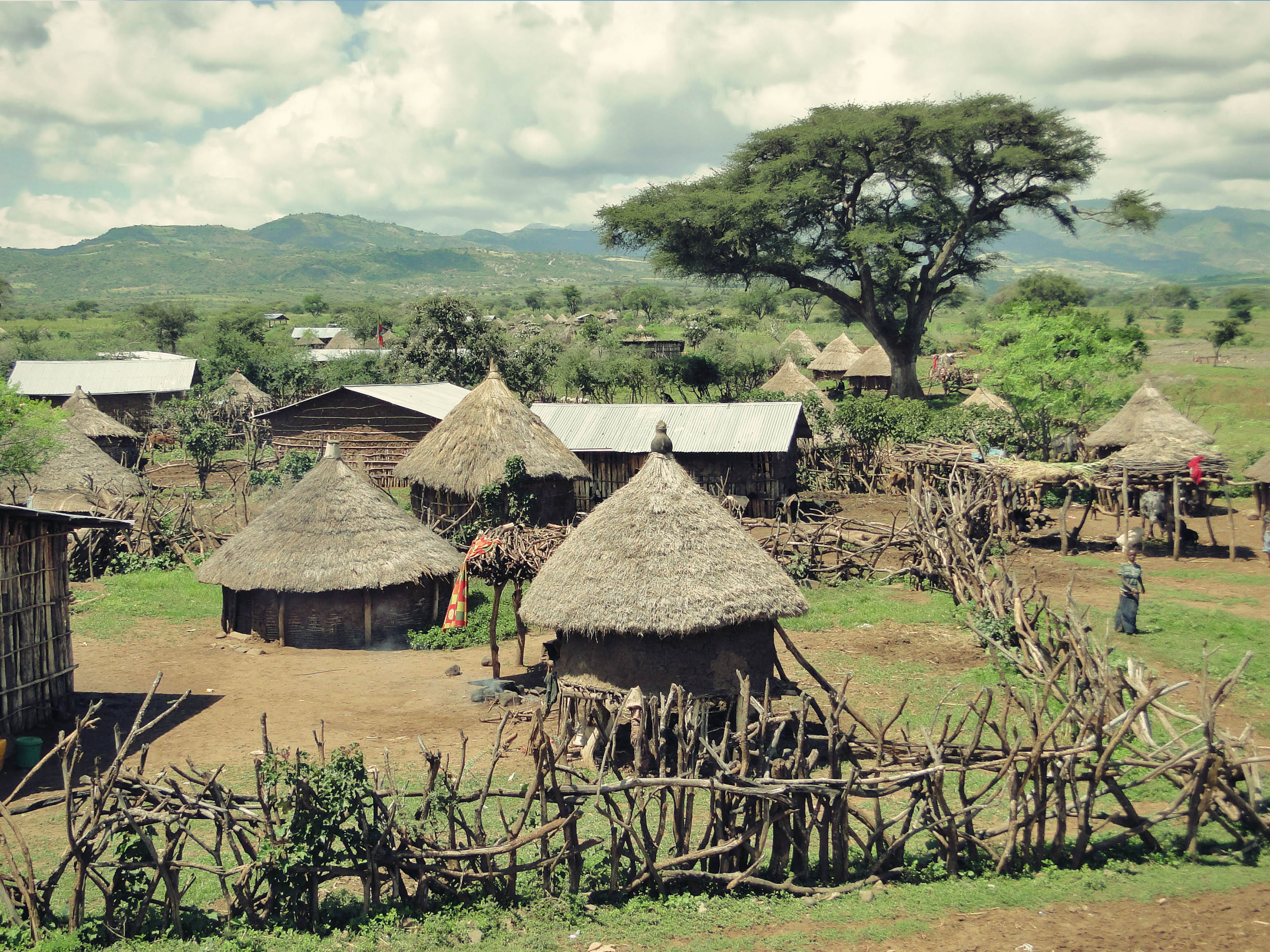 Konso Village Ethiopia Omo Valley